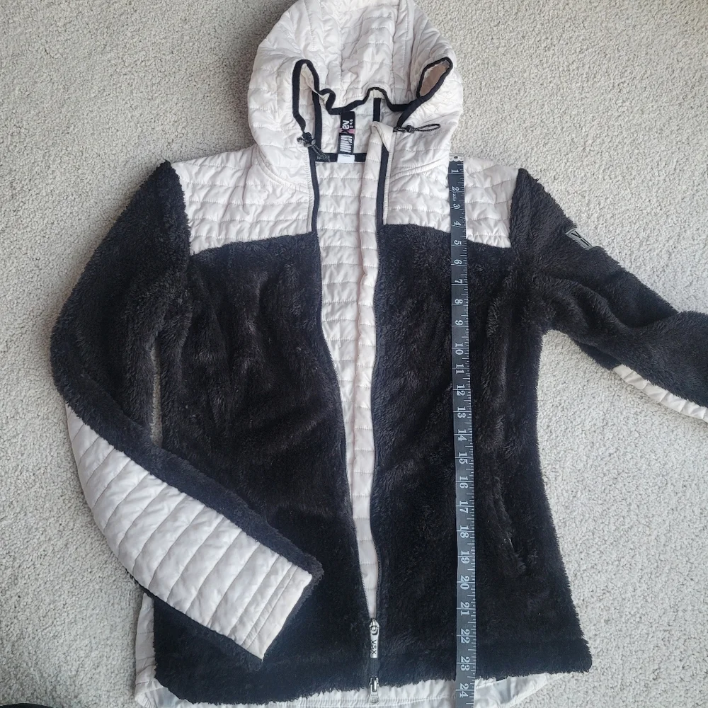 Victoria's Secret VSX Black and White Sport Jacket Hooded XS - Picture 6 of 14
